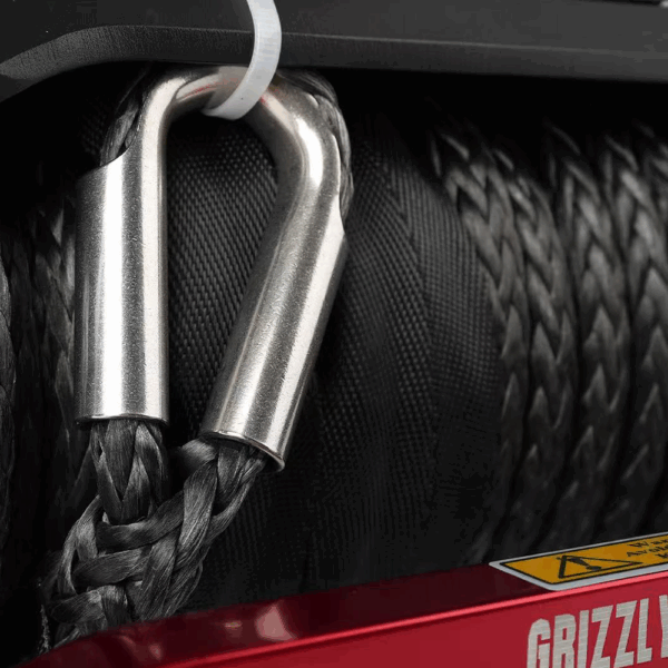 Troliu electric Grizzly Winch 13500lbs 150:1 cu sufa sintetica