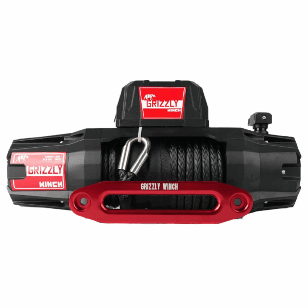 Troliu electric Grizzly Winch 13500lbs 150:1 cu sufa sintetica