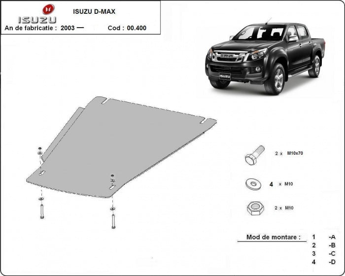 Scut cutie de viteza Isuzu D-Max 2012-2019