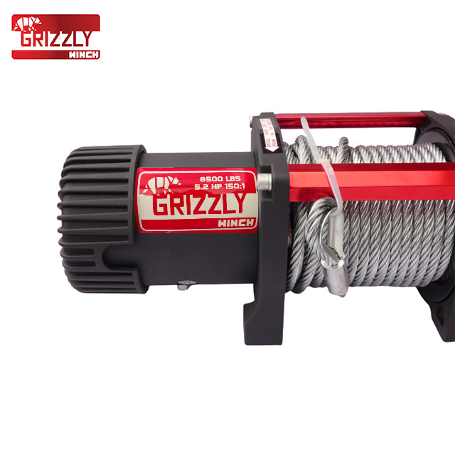 Troliu Grizzly Winch 8500lbs (3855kg) cablu otel