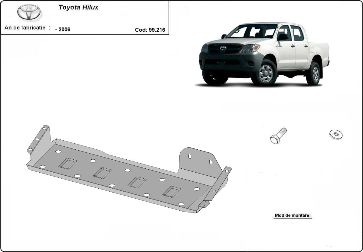 Scut rezervor Toyota Hilux 2000-2006