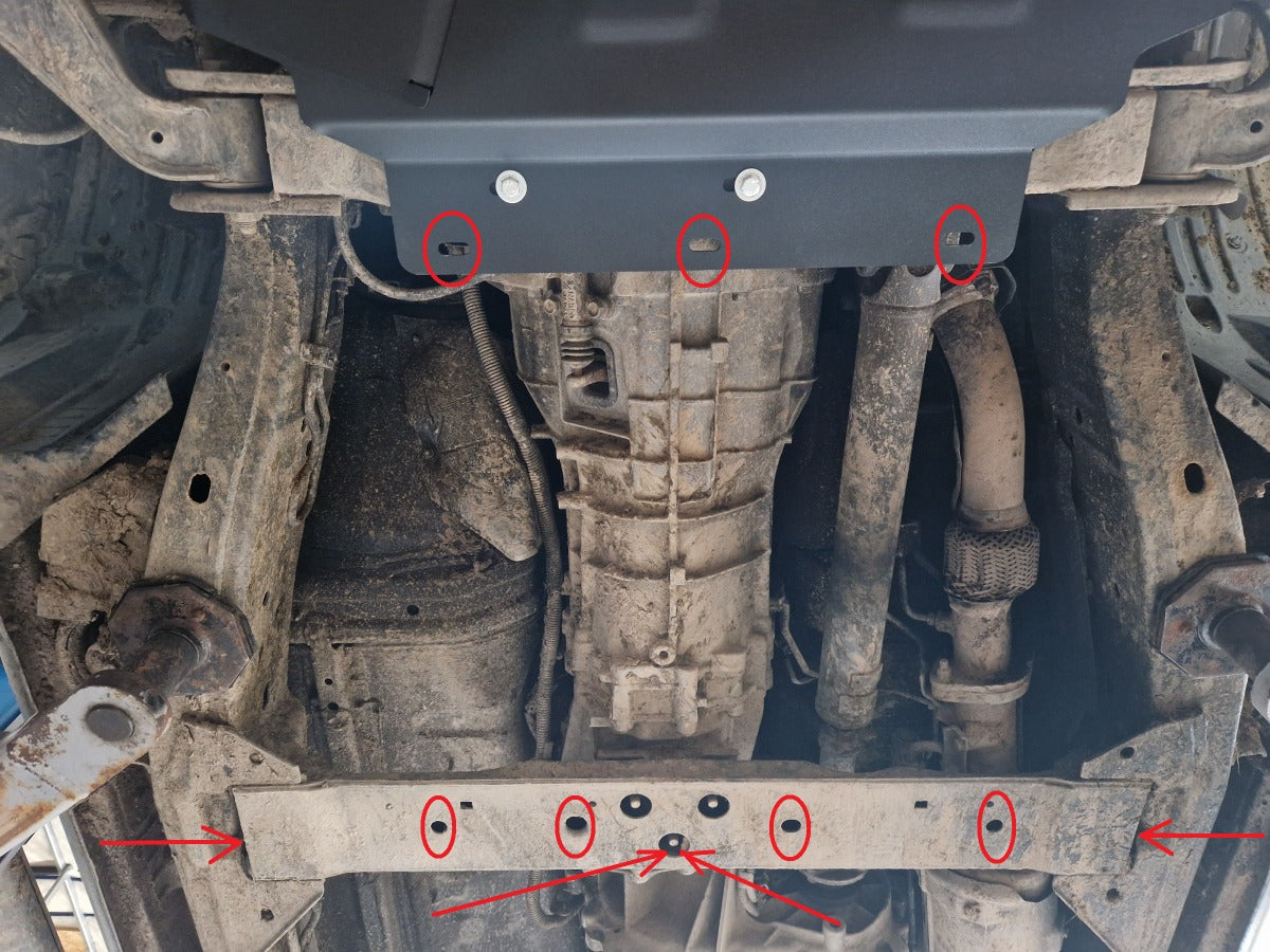 Scut cutie de viteza si reductor Nissan Navara 2005-2015
