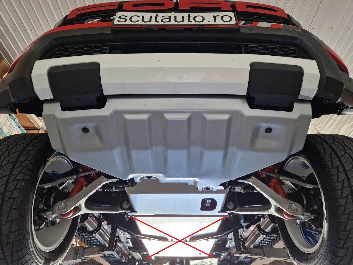 Scut Motor si grup fata Ford Ranger Raptor - Aluminium 2023-2025