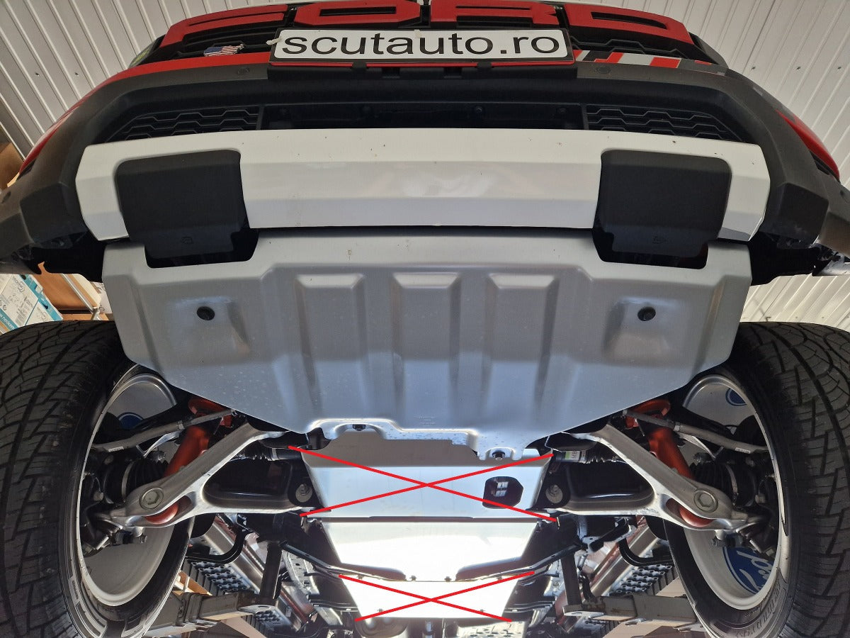 Scut cutie de viteza Ford Ranger Raptor - Aluminium 2023-2025
