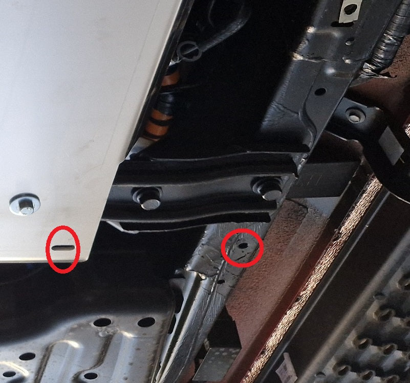 Scut filtru combustibil, conducte Ford Ranger Raptor - Aluminium 2023-2025