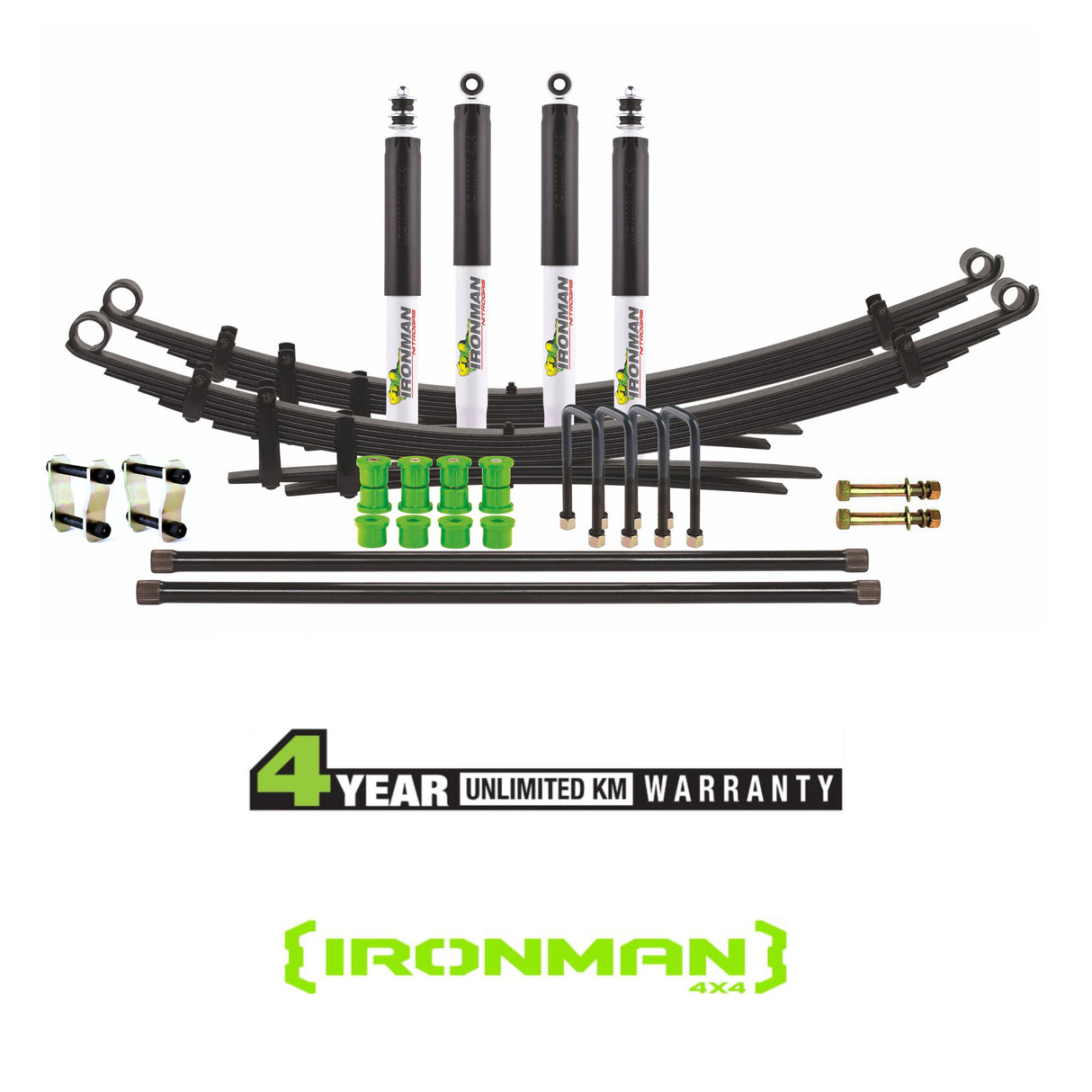 Mitsubishi L200 96-05 - Kit complet suspensie cu amortizoare NitroGas, lift 50 mm fata de standard fabrica