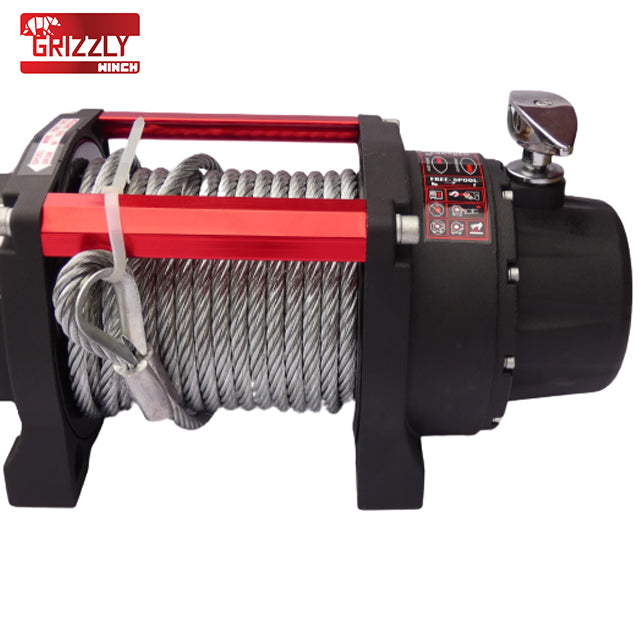 Troliu Grizzly Winch 8500lbs (3855kg) cablu otel