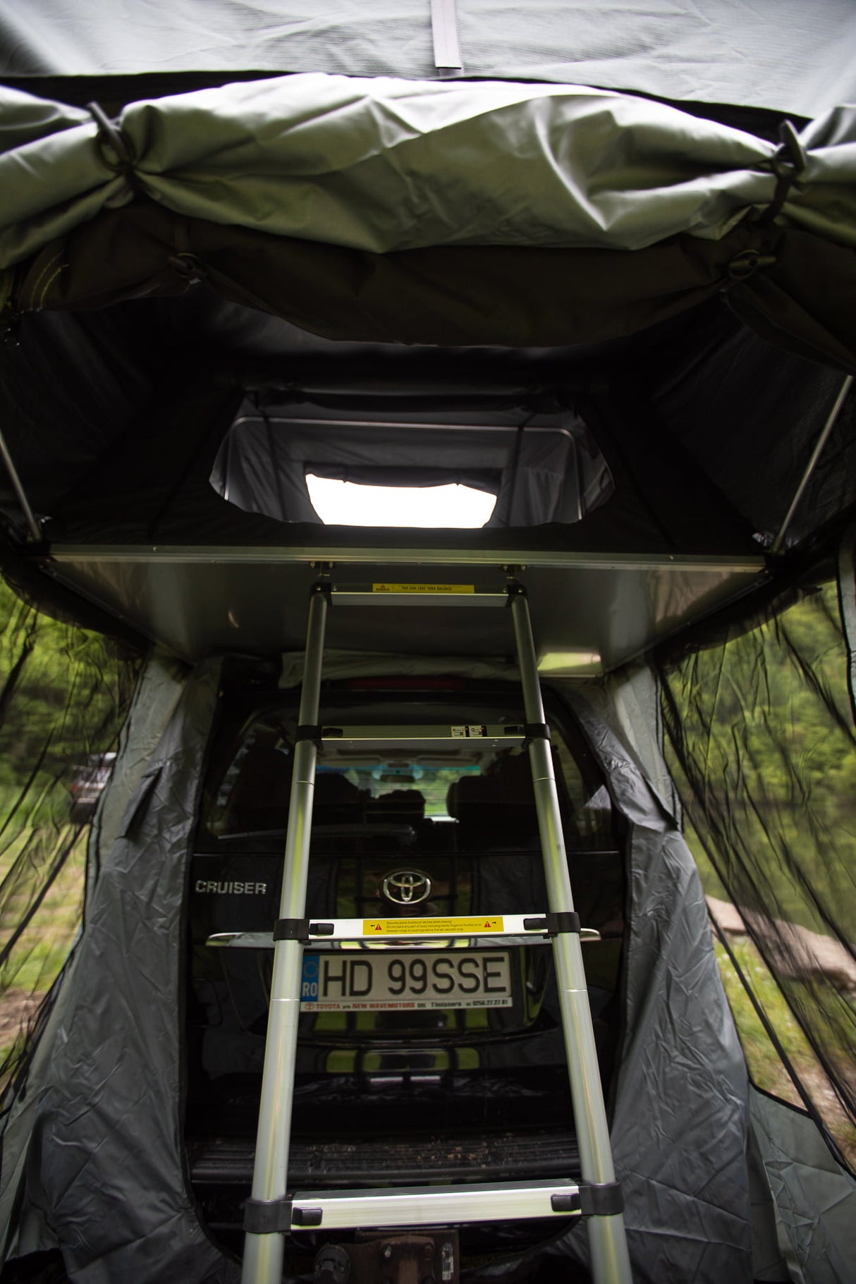 Anexa cort auto Overlander Explorer 190cm 3.0 cu Sky Roof