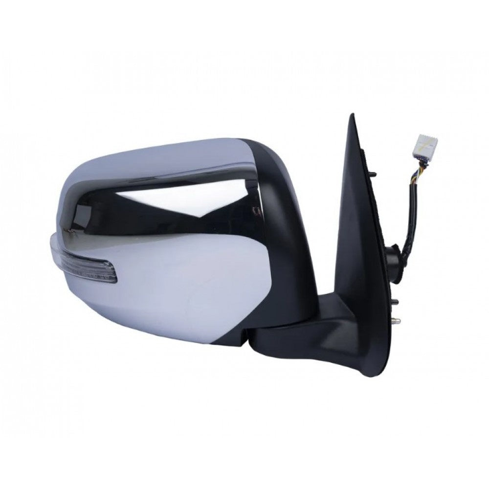 OGLINDA , ELECTRICA/PLIABILA , CROMATA , CU SEMNALIZARE LED , STANGA /DREAPTA , MITSUBISHI L200 2010,2011,2012,2013,2014,2015