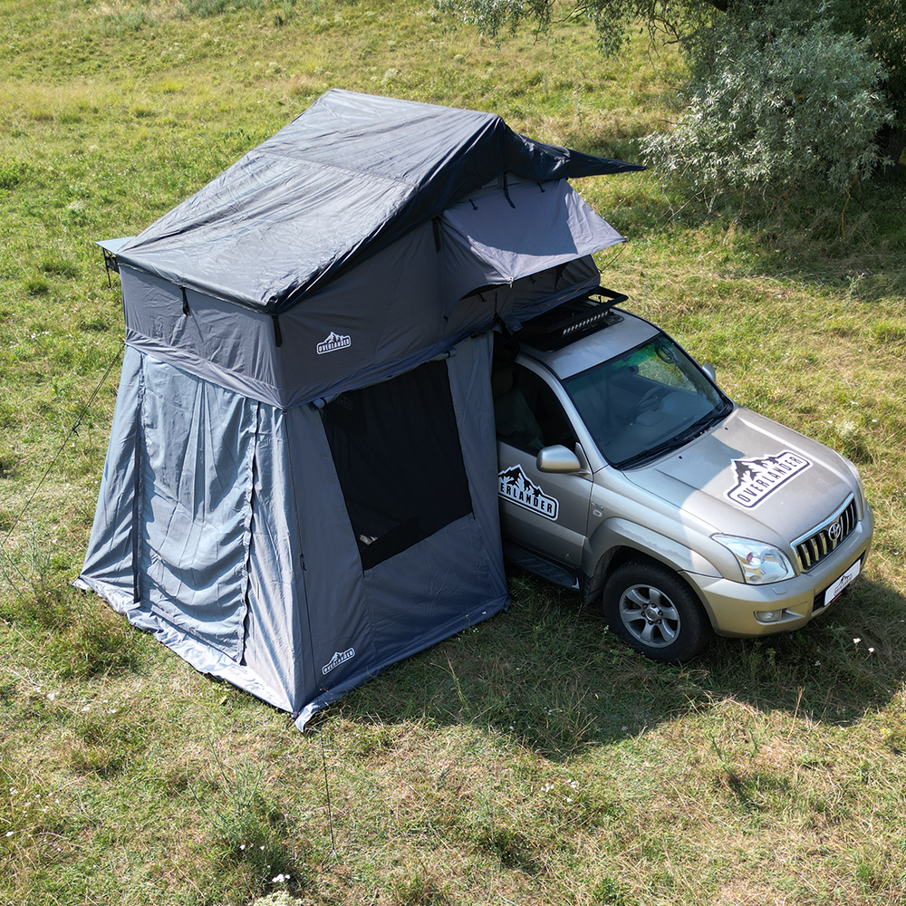 Anexa cort auto Overlander Explorer 3.0 140 cm cu Sky Roof