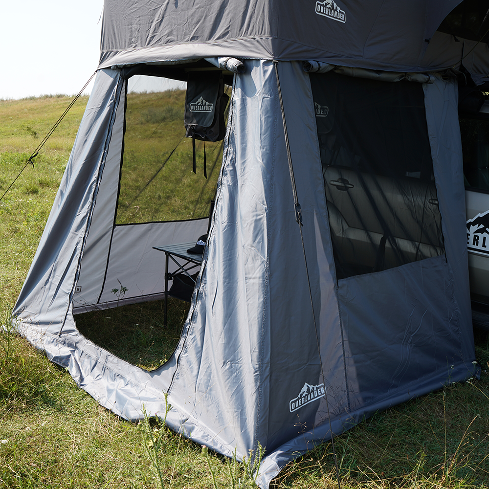 Anexa cort auto Overlander Explorer 3.0 140 cm cu Sky Roof