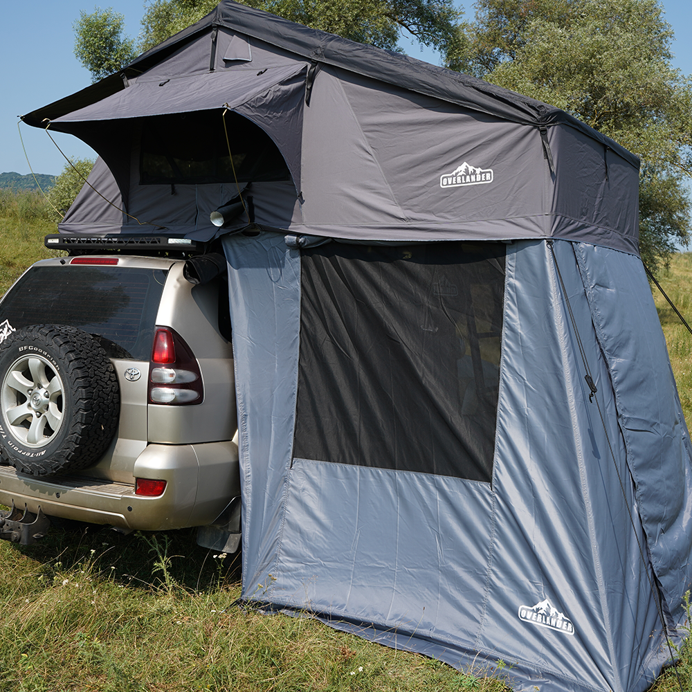 Anexa cort auto Overlander Explorer 3.0 140 cm cu Sky Roof