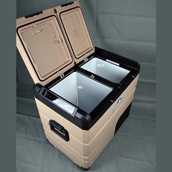 Frigider + congelator auto Overlander pentru camping 55l