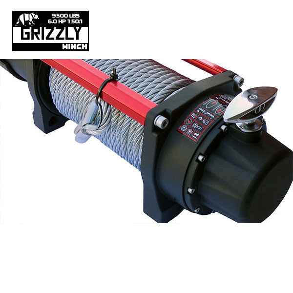 Troliu Grizzly Winch 9500lbs (4310kg) cablu de otel