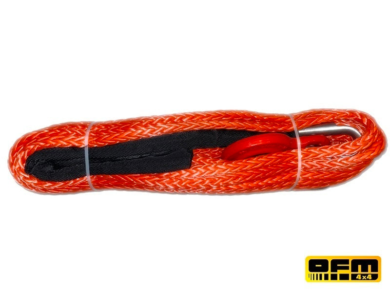 Plasma sintetica cu carlig pentru troliu 12MMX28M