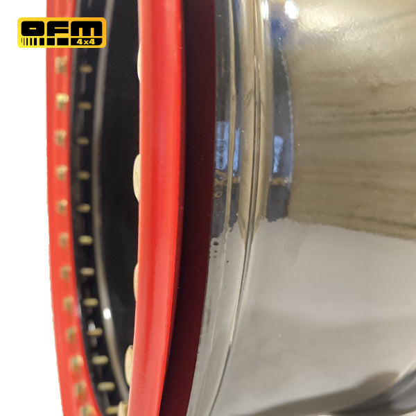Janta otel cu beadlock 15X7 ET -25 6X139.7 CB 110 Nissan Patrol , Mitsubishi, Toyota