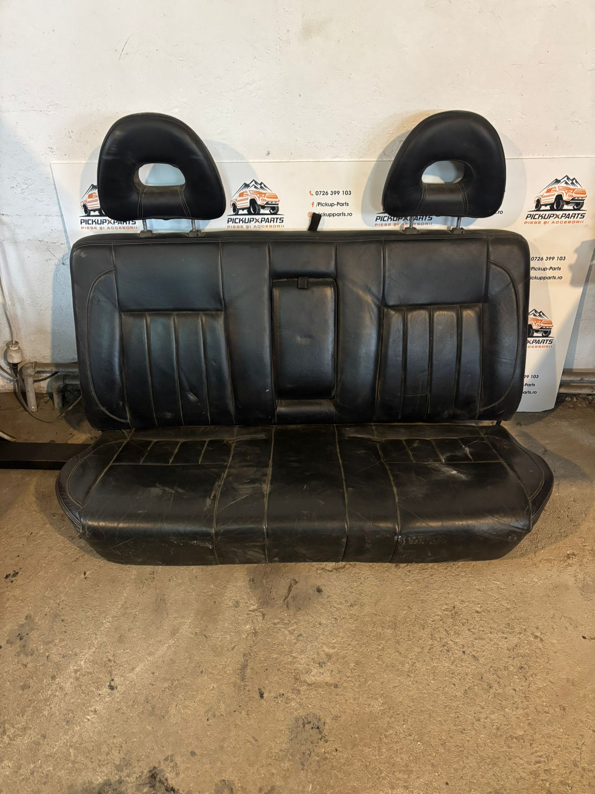 BANCHETA SPATE PIELE MITSUBISHI L200 1999, 2000, 2001, 2002, 2003, 2004, 2005, 2006