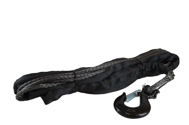 Plasma sintetica cu carlig pentru troliu 8mm X 18m