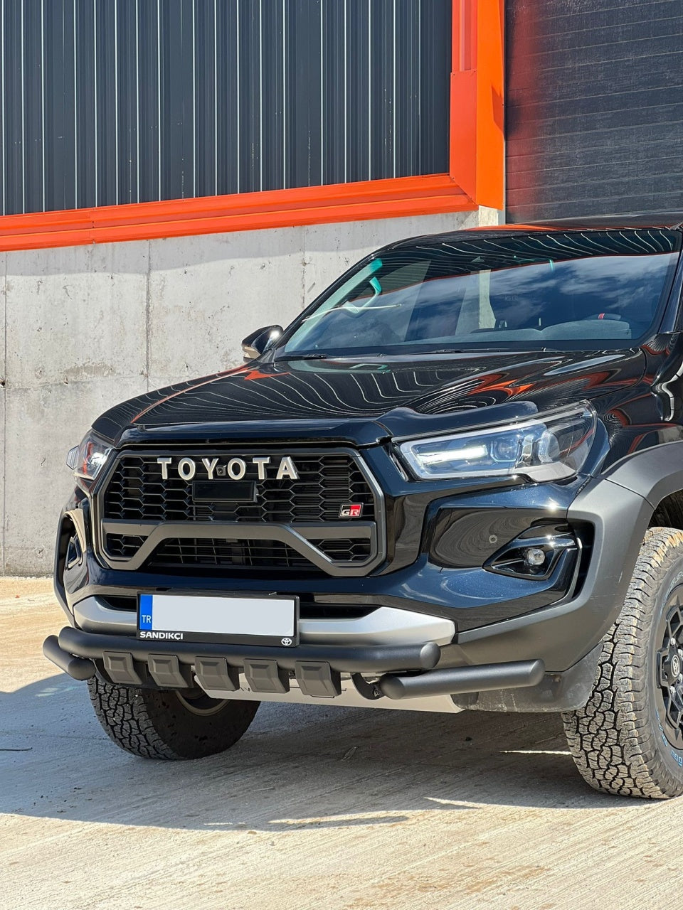 Bara protectie fata Glo Ctiy Negru Ford Ranger Raptor / Wildtrack 2023+