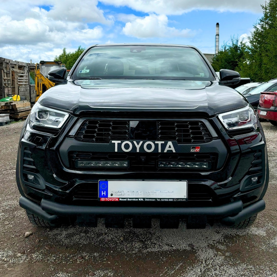 Bara protectie fata Glo Ctiy Negru Toyota Hilux 2021+