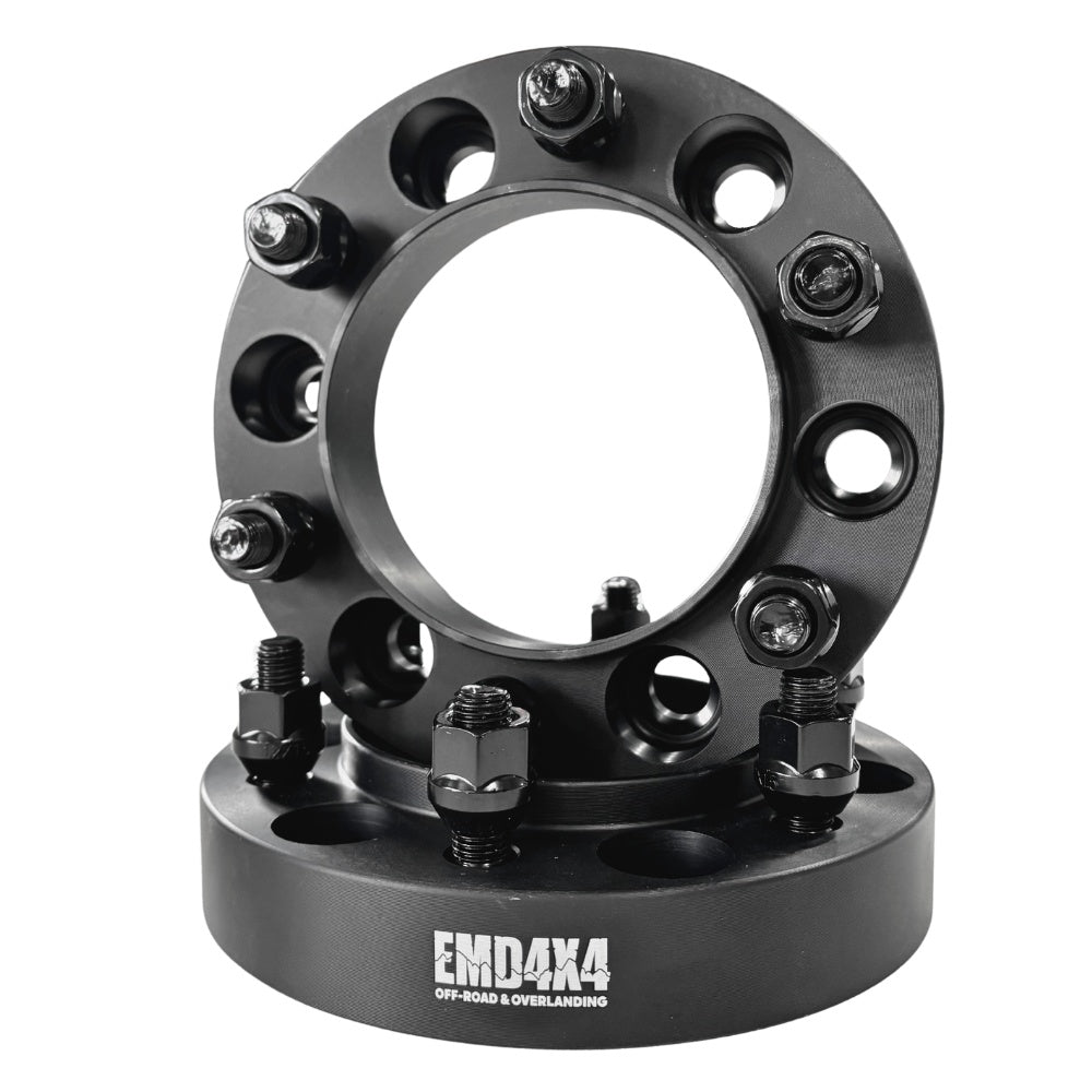 Flansa distantier 30mm, 6x139.7, M12x1.25, CB110, Nissan Patrol Y60/Y61, K260, Terrano, Navara D21 D22, Ford Maverick (cu inel de centrare) Emd4x4