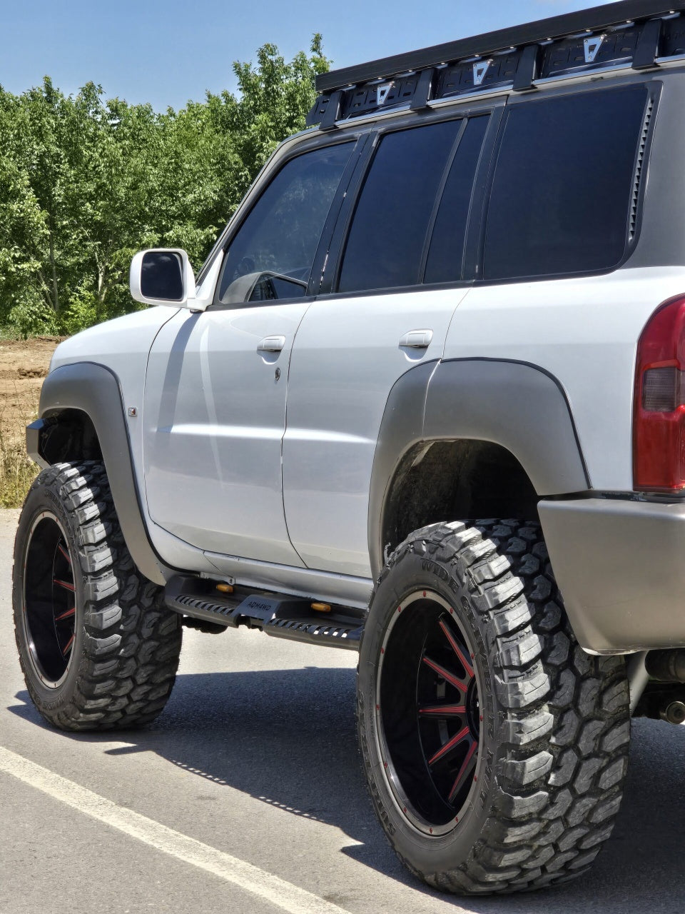 Portbagaj Slim Nissan Patrol Y61 GU3 si GU4 Lung