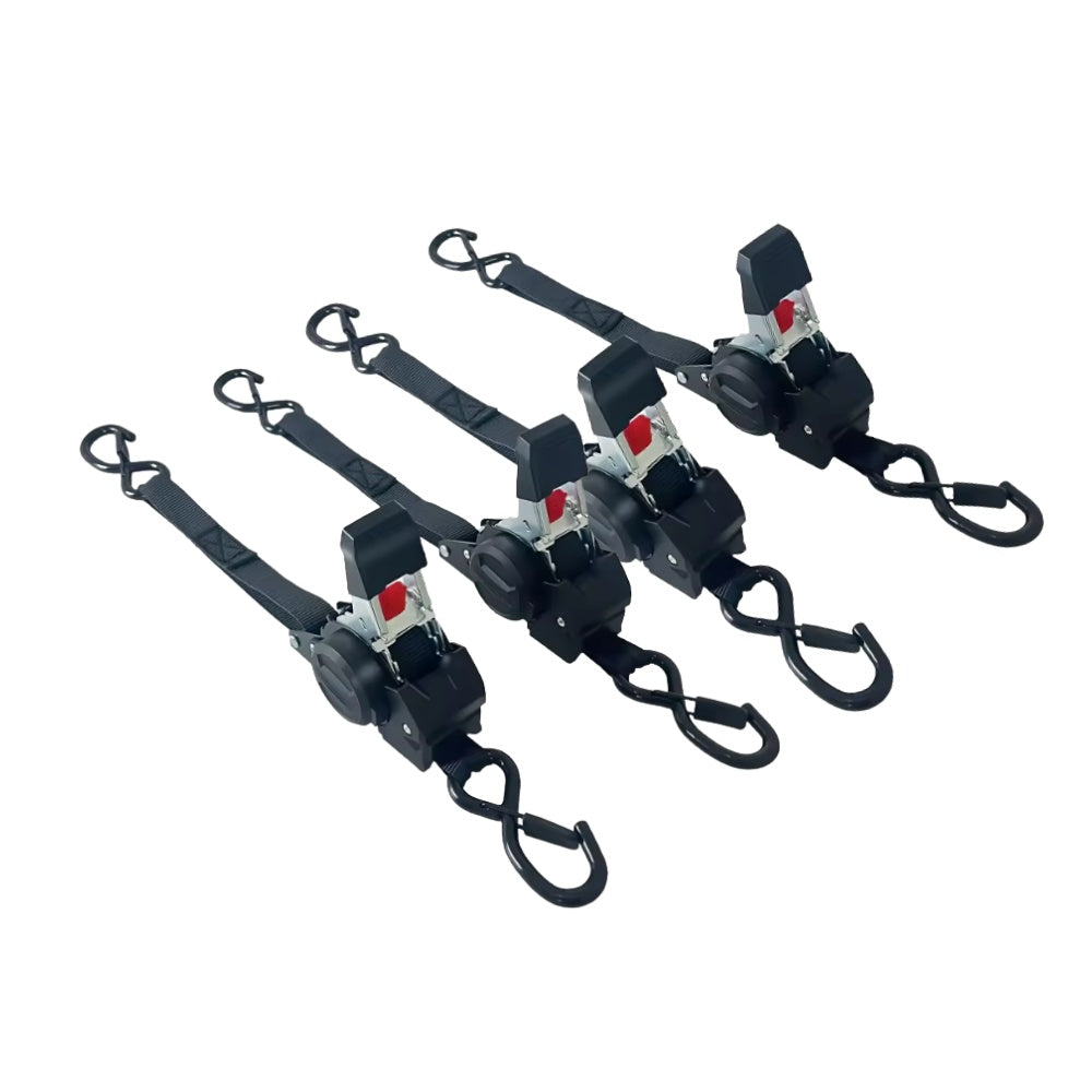 Set chingi de ancorare (4 bucăți) cu clichet cu retracție automată Emd4x4