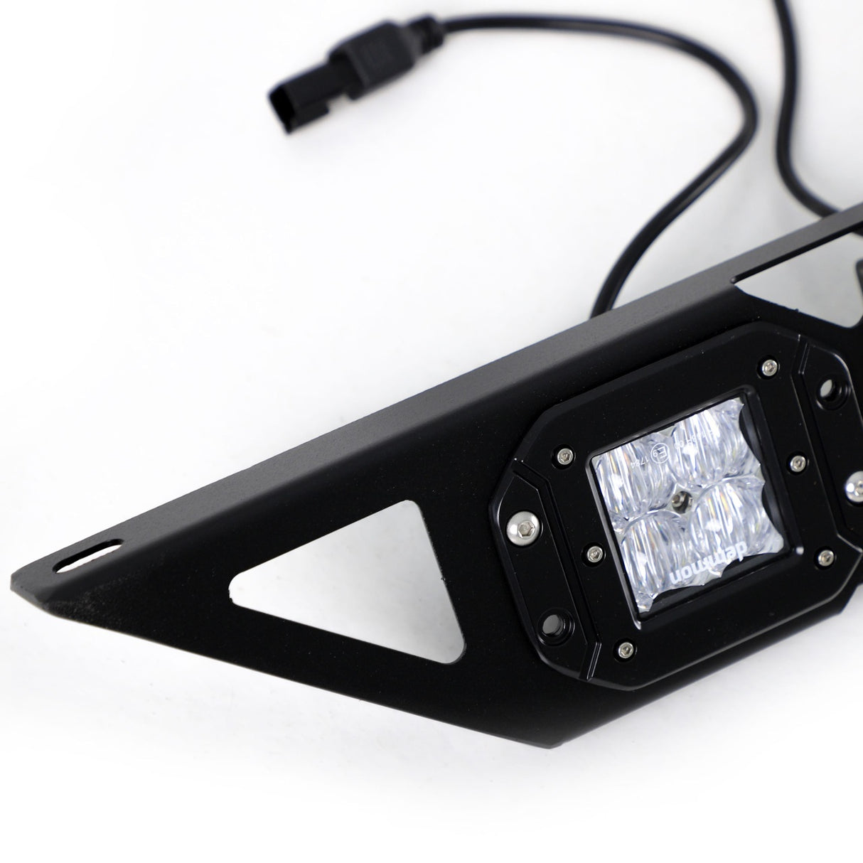 Set de proiectoare LED cu suport, compatibil cu portbagaje