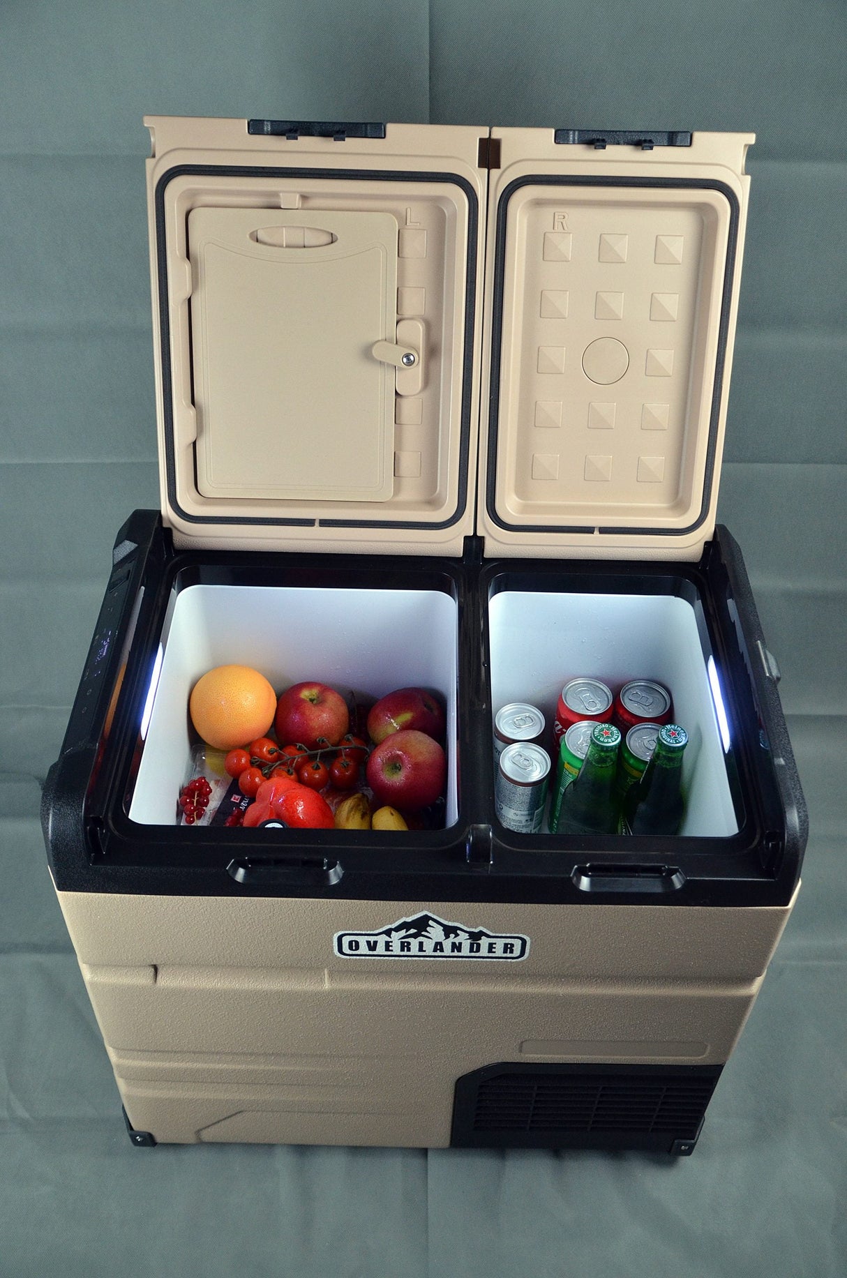 Frigider + congelator auto Overlander pentru camping 55l