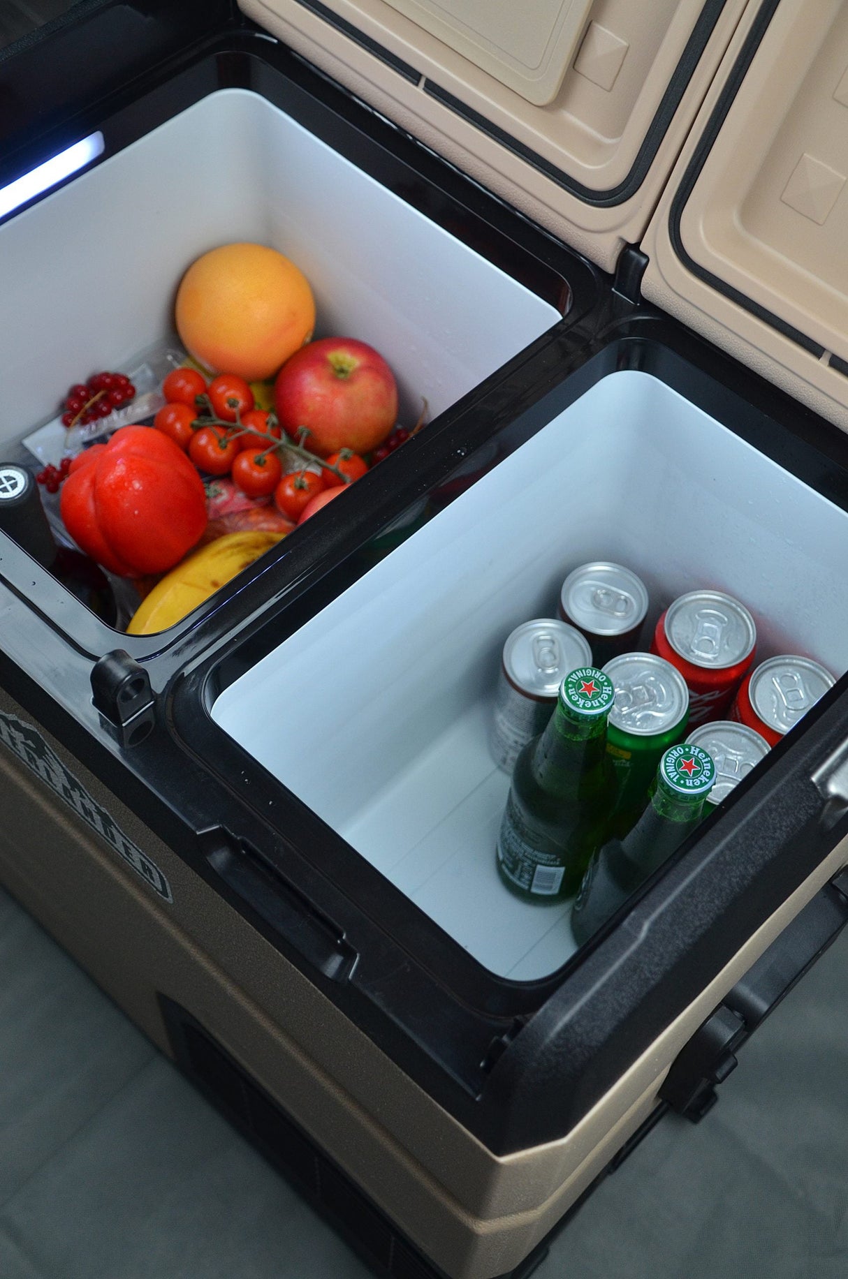 Frigider + congelator auto Overlander pentru camping 55l