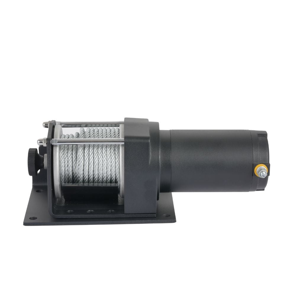 Troliu electric EMD Winch 3000lbs (1361kg), 12V, cablu otel 13m, raport 153:1