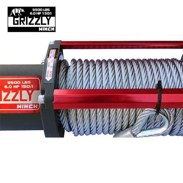 Troliu Grizzly Winch 9500lbs (4310kg) cablu de otel