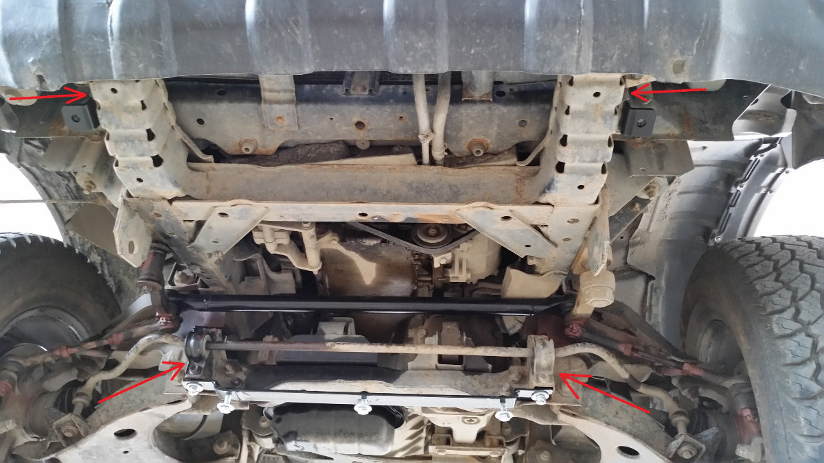 Scut motor si radiator Nissan Navara D22 1997-2004