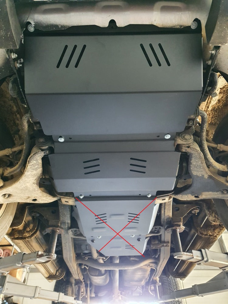 Scut motor și radiator Mitsubishi L200 2006-2014
