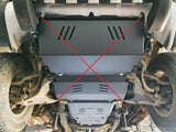 Scut cutie de viteză și radiator Mitsubishi L200 2006-2014