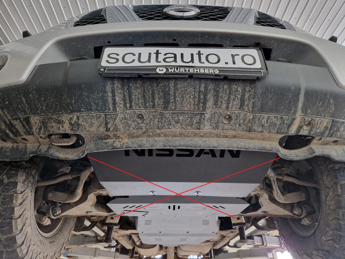 Scut cutie de viteza si reductor Nissan Navara 2005-2015