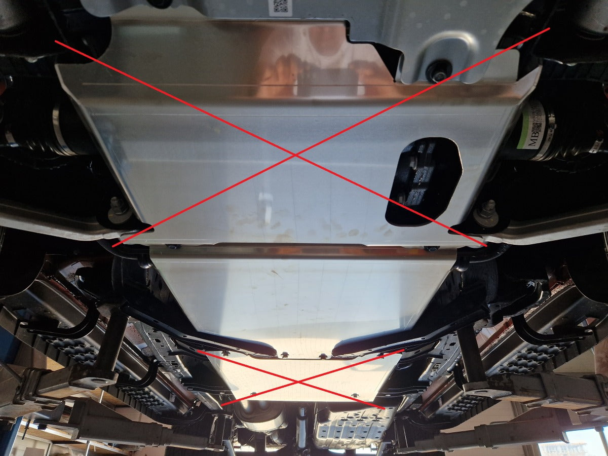 Scut cutie de viteza Ford Ranger Raptor - Aluminium 2023-2025
