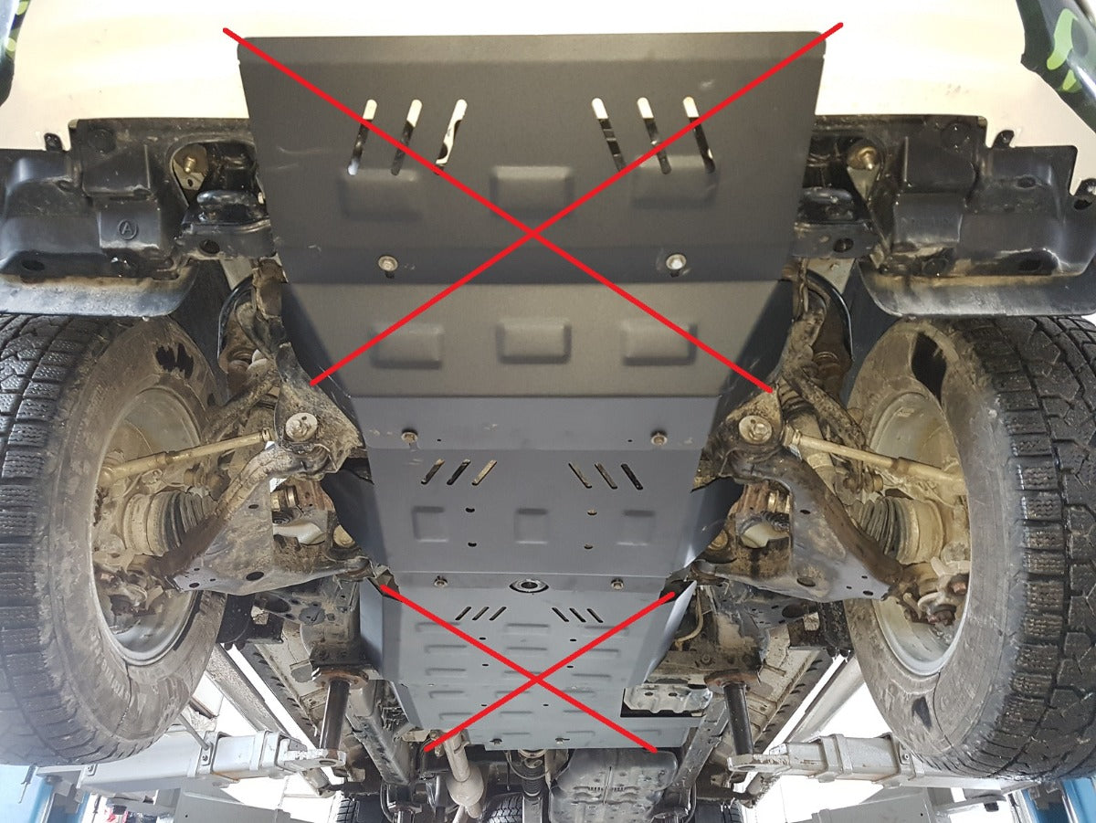 Scut motor metalic Toyota Hilux Invincible 2021-2025