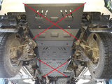 Scut motor metalic Toyota Hilux Invincible 2021-2025