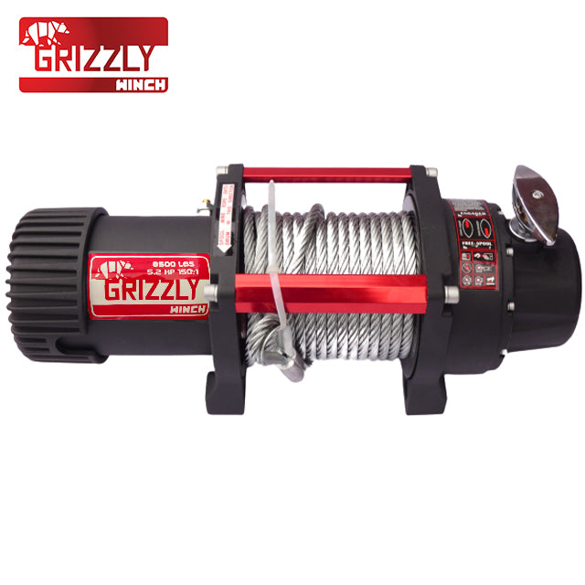Troliu Grizzly Winch 8500lbs (3855kg) cablu otel