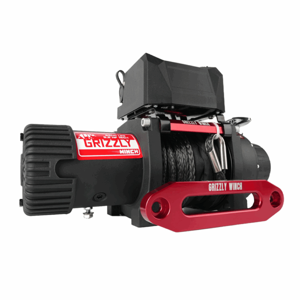 Troliu Grizzly Winch 8500lbs (3855kg) cablu sintetic