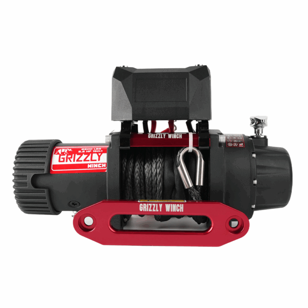 Troliu Grizzly Winch 8500lbs (3855kg) cablu sintetic