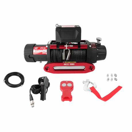 Troliu Grizzly Winch 8500lbs (3855kg) cablu sintetic