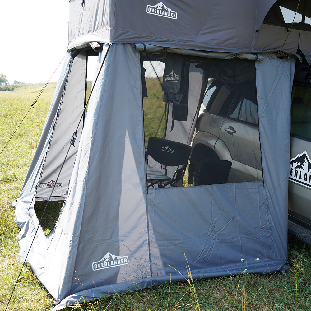 Anexa cort auto Overlander Explorer 3.0 140 cm cu Sky Roof