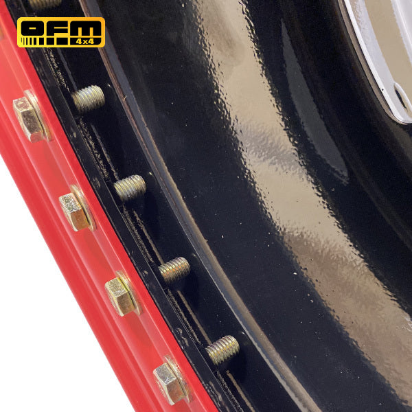 Janta otel cu Beadlock 16X10 ET -50 6X139.7 CB 110 Nissan, Mitsubishi, Toyota