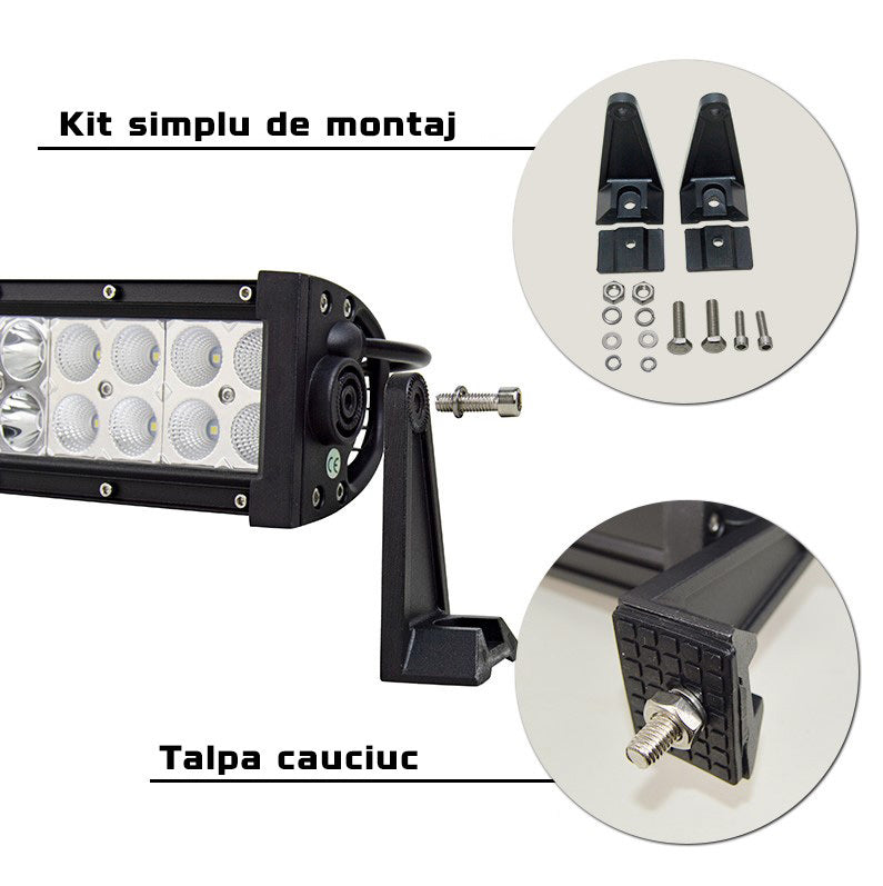 Led Bar Curbat CC-240W Combo 12V 106.5CM