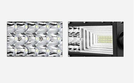 Led Bar T3 459W leduri pe 3 randuri COMBO 12V 80CM