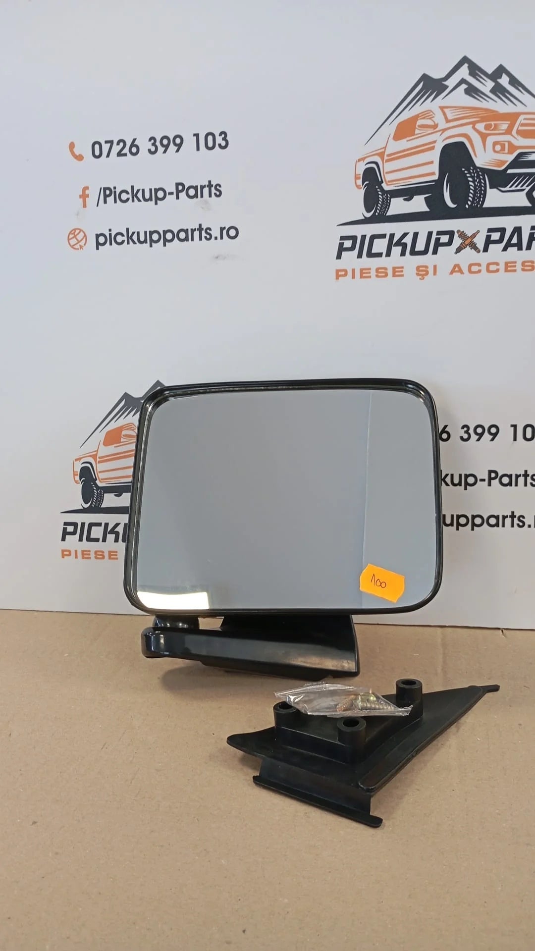 OGLINDA MANUALA , NEAGRA , 2WD, STANGA/DREAPTA, MITSUBISHI L200 1999,2000,2001