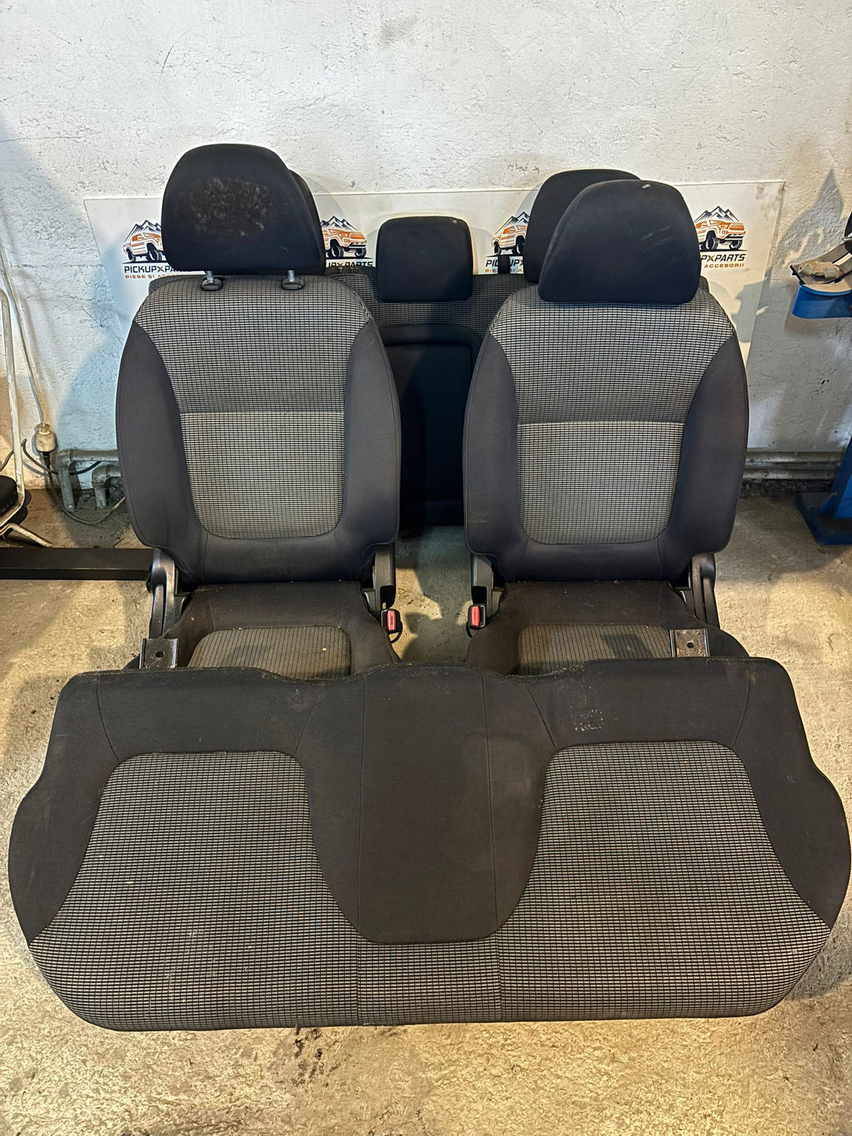 SET SCAUNE TEXTIL MITSUBISHI L200 2006, 2007, 2008, 2009, 2010, 2011, 2012, 2013, 2014