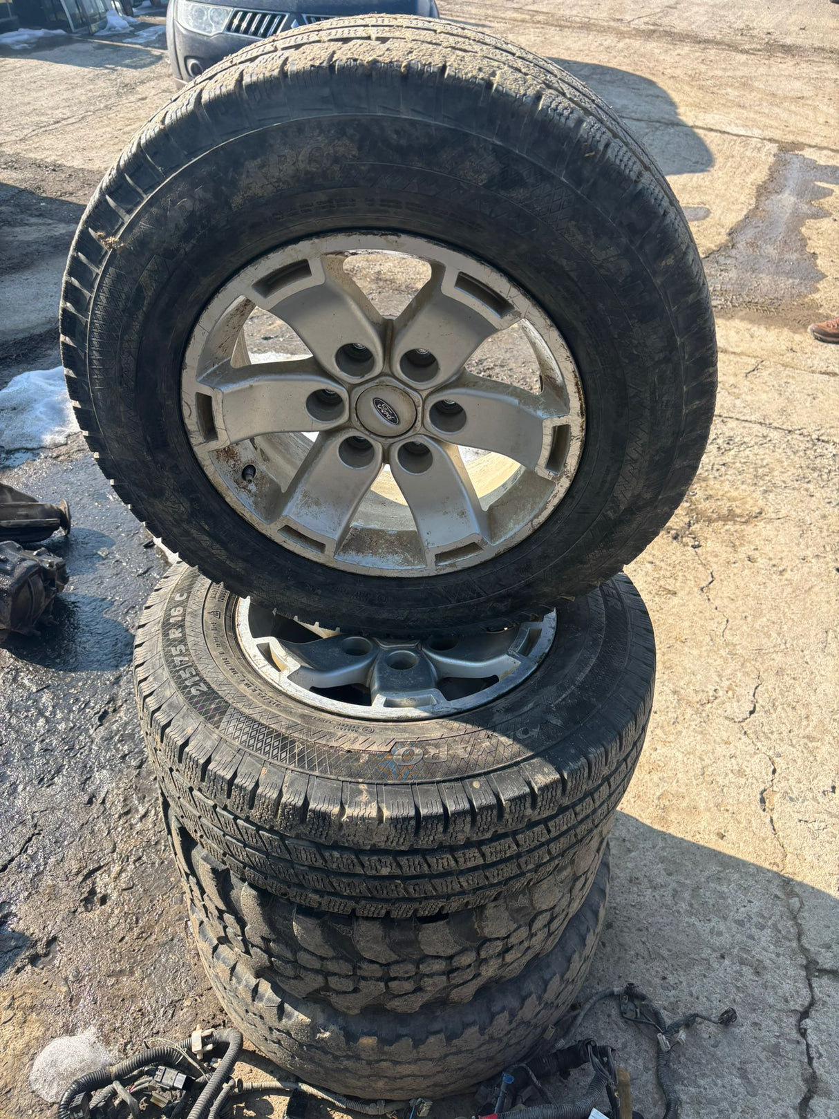 SET ROTI R16 FORD RANGER/MAZDA BT-50 2006, 2007, 2008, 2009, 2010, 2011, 2012